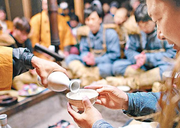 酒在日本祭祀和婚禮等活動中必不可少。（Getty Images圖片）