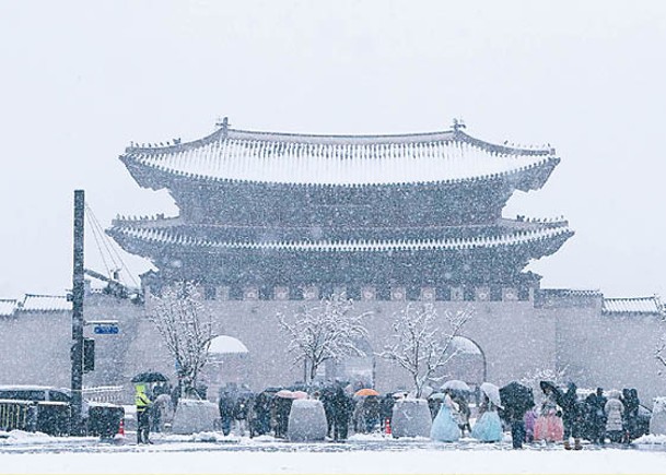 南韓迎大雪  12市縣發布警報