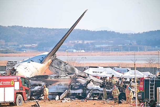 務安機場早前發生濟航空難事故。