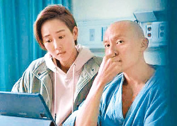 張震於《緝》片飾演癌症患者，剃光頭及減磅演出。