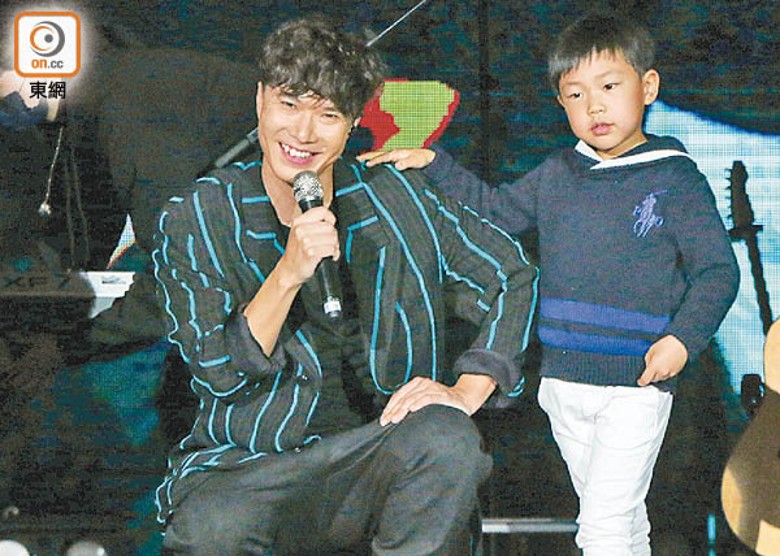 布志綸坦言不想兒子加入樂壇。