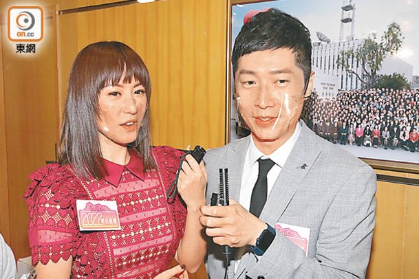 馬浚偉與劉心悠合作電視電影。