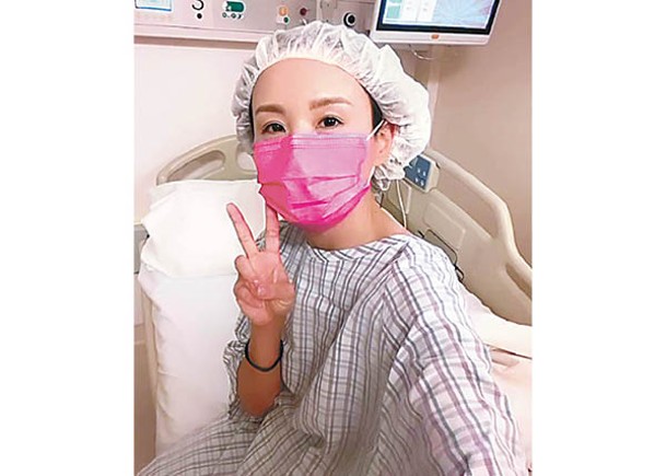 楊洛婷入院做手術  嫌核突拒「洩密」