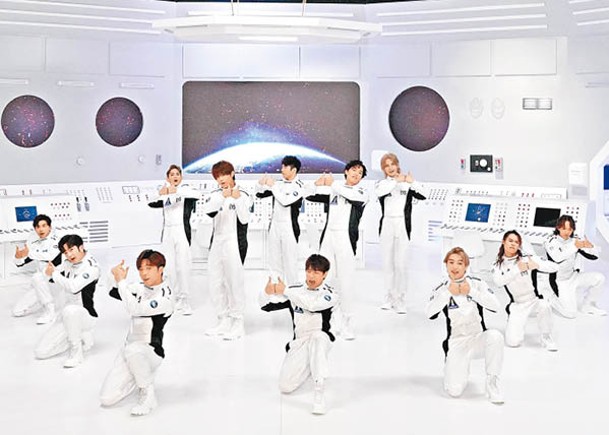 MIRROR成員在MV中化身銀河宇宙守護隊唱跳。