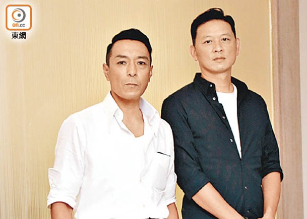 姜皓文（左）與吳炫輝希望香港影圈拍更多科幻片。