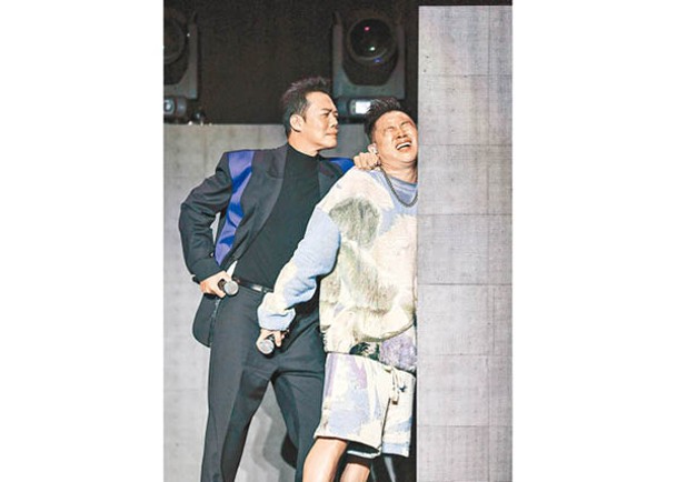 MC Jin與謝天華同台現身，即勾起觀眾的集體回憶。