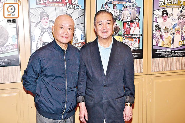 吳仟峰（右）及廖國森的演出令劇迷相當期待。