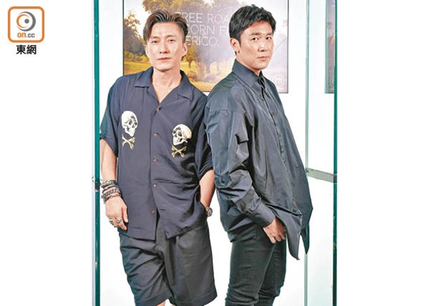 陳山聰與譚俊彥忙完新劇拍攝，便要投入為演唱會選曲及綵排。