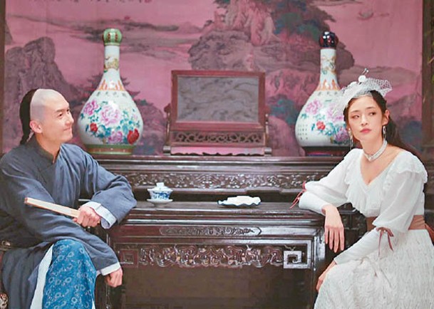 陳楨怡與王浩信演對手戲時，心情緊張。