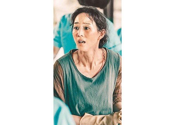 張鈞甯在《默殺》中飾演母親，極力守護被霸凌的女兒。