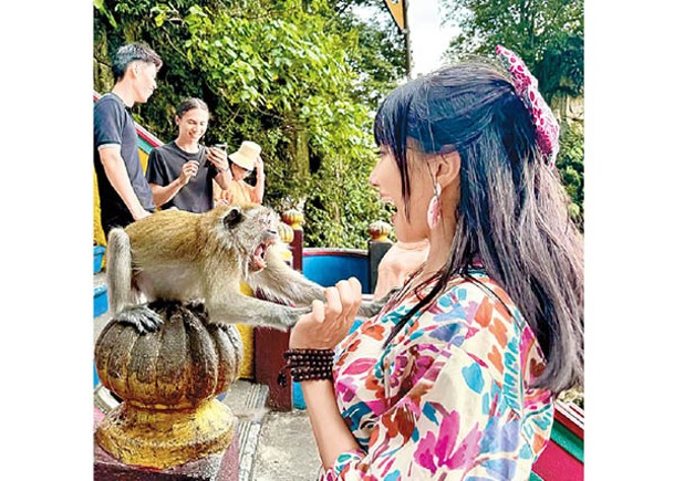 劉溫馨觀光被「胸襲」