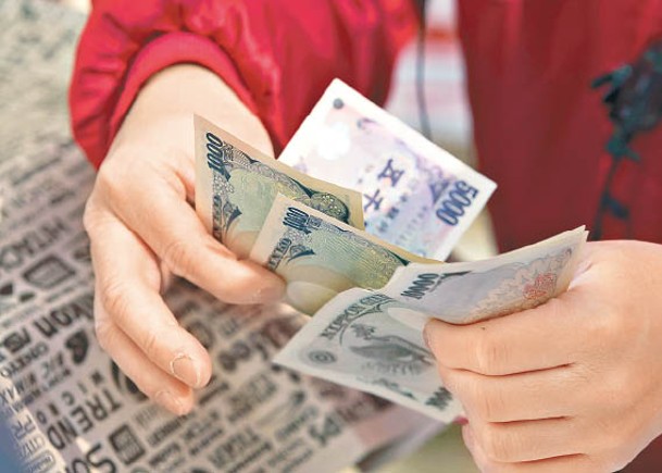 美匯看升 每百日圓料跌至6.6港元