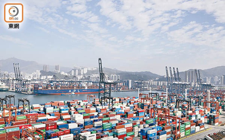香港出口預計平均每年增長近6%。