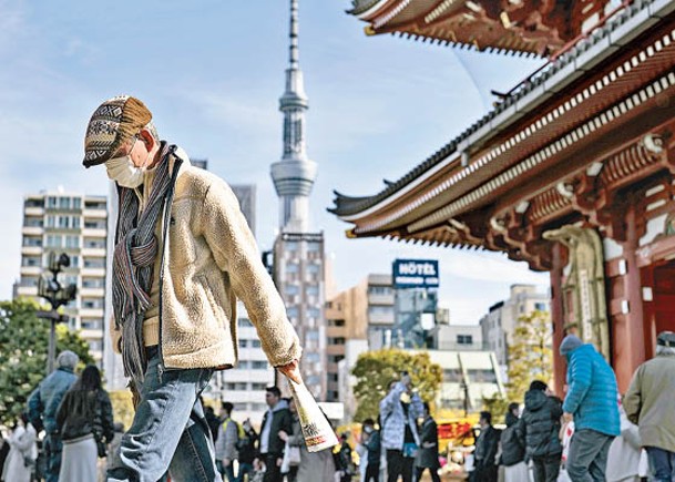日本人口持續老化，恐危及經濟。