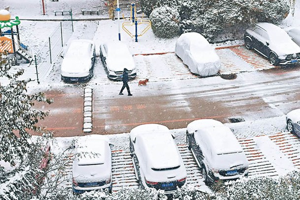 北京今年首場降雪較往年早。