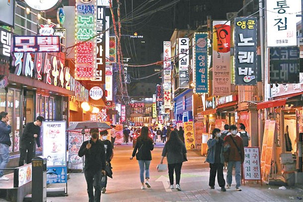 南韓樓價指數近年節節上升。