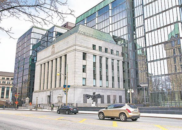 加拿大央行曾指會考慮縮減資產負債表。