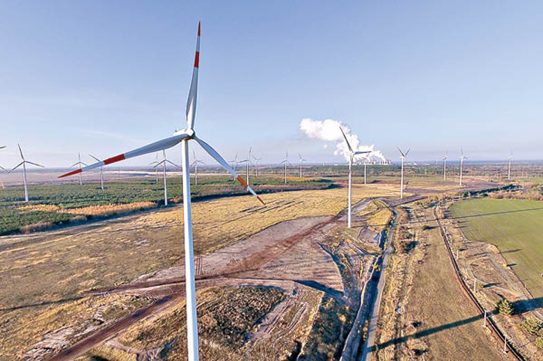 德國積極發展可再生能源發電。