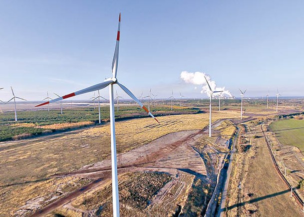 德國積極發展可再生能源發電。