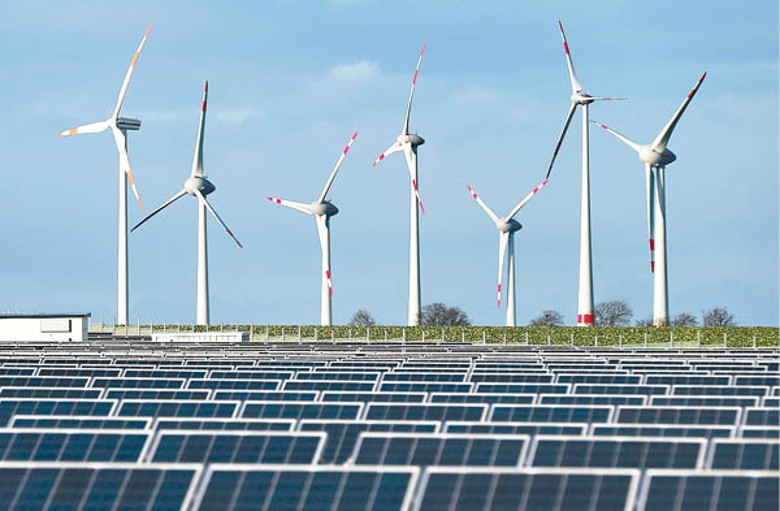 內地支持可再生能源產業，以達致碳中和。