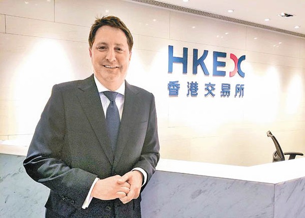 羅博仁稱，香港的交易所買賣產品市場近年發展迅速。