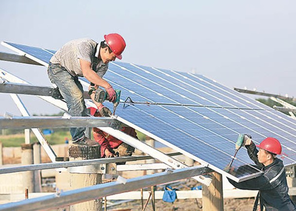 內地太陽能發電組件需求仍強勁。