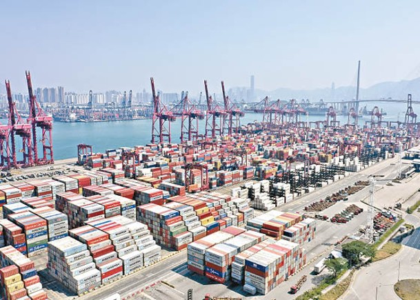 香港貿易收縮情況正不斷惡化。