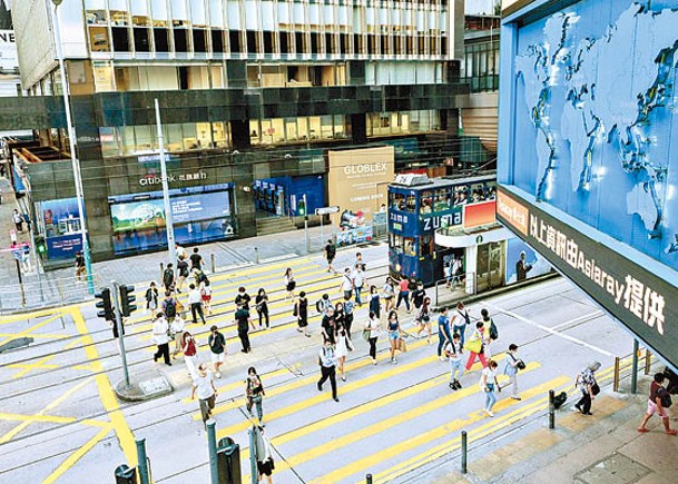 香港連續3年出現人口淨流出。