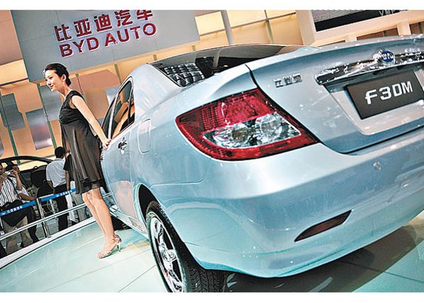 以比亞迪為首的內地電動車品牌，市場份額持續增加。