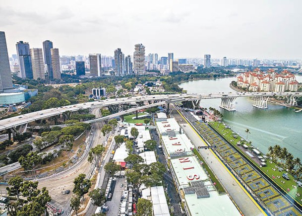 新加坡政府去年為樓市「加辣」後，上季樓價升幅收斂。
