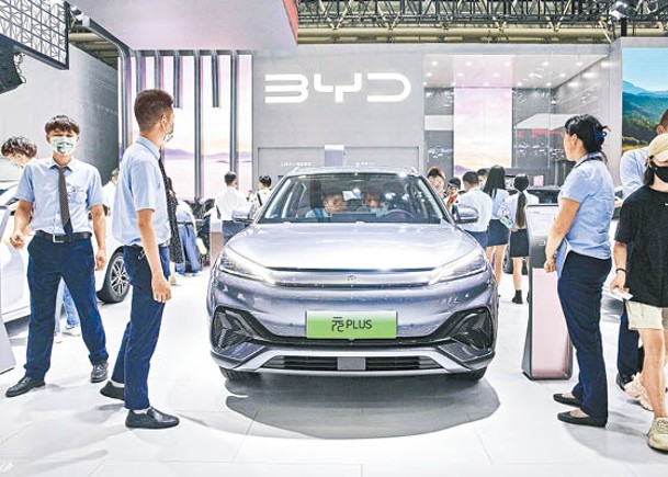 比亞迪啟動日本乘用車銷售 股價漲6%