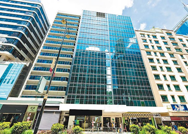 恒福商業中心為樓高16層的銀座式商廈。