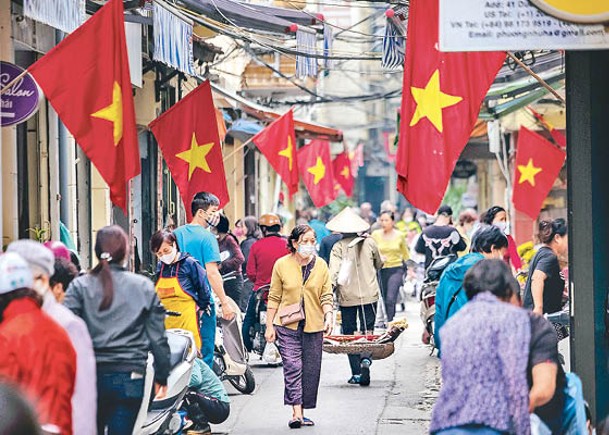 越南的經濟增長在東盟10國中一直名列前茅。