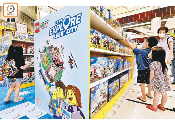 Lego利潤跌19% 玩具市佔增