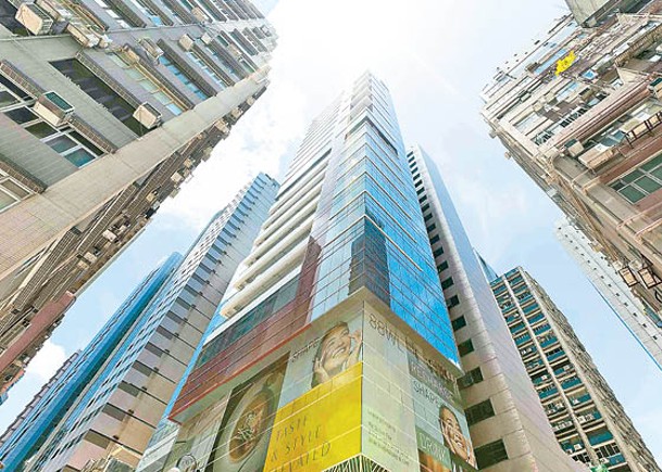 88WL為一幢樓高25層商業物業，總樓面面積逾9萬方呎。