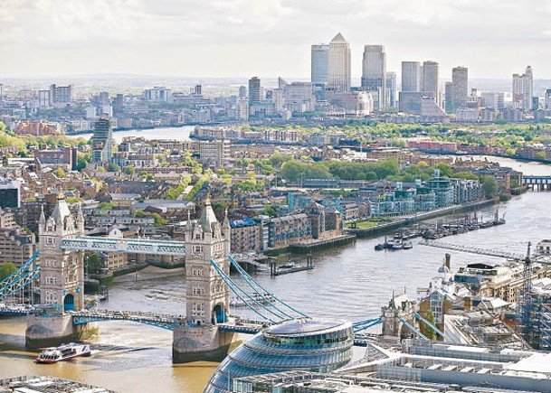調查顯示，倫敦在可持續金融及人才、技能範疇上均名列前茅。
