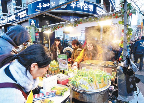 中國旅客在南韓的人均消費相對低於其他國家。