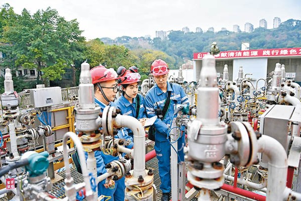 內地進行能源轉型，「三桶油」亦是天然氣需求不斷增長的受益者。