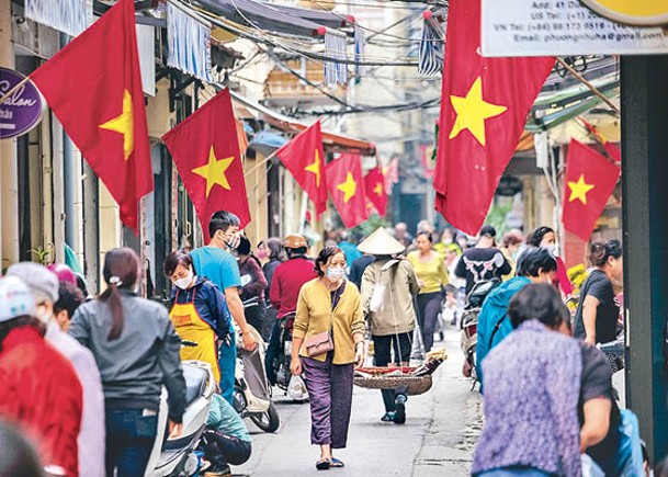 越南有望在未來10年出現全球最大幅度財富增長。