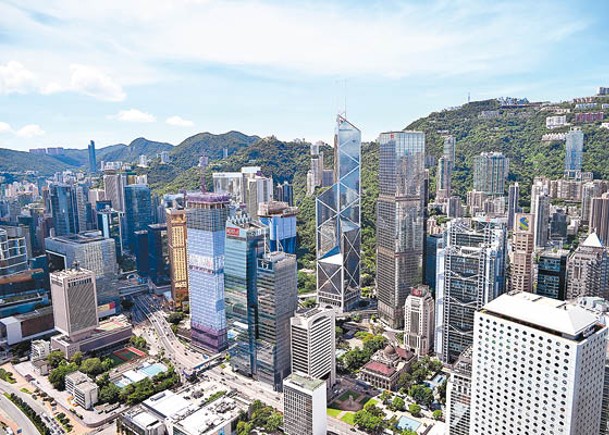 香港商廈空置率連漲5年。