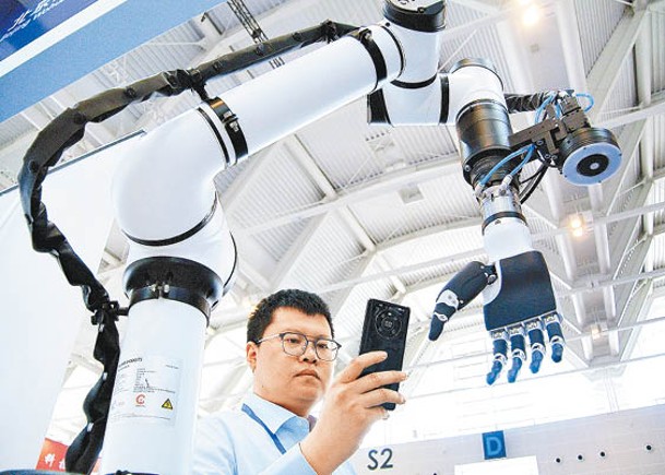AI科技有助內地發展高端製造業。