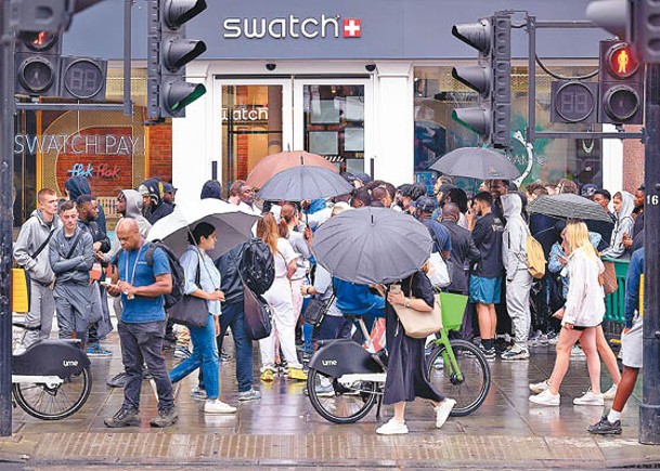 Swatch業務受累大中華區對奢侈品需求下降。