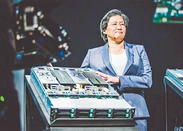 AMD上季經調整多賺18%  數據中心收入倍增