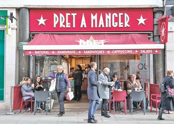 Pret A Manger全球有約690間門店。