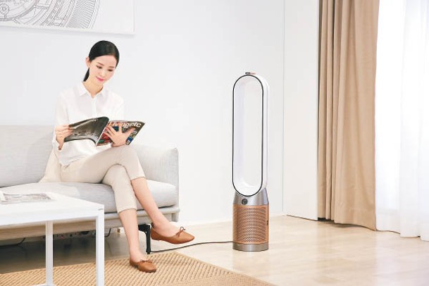 Purifier Cool Formaldehyde TP09無扇葉送風，同時去除甲醛及懸浮粒子等。售價︰$5,980（d）