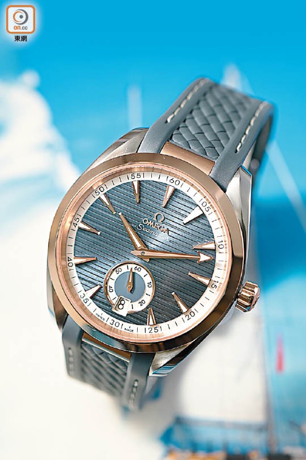 OMEGA Seamaster Aqua Terra Small Seconds Steel & 18K Sedna Gold $75,600（A）