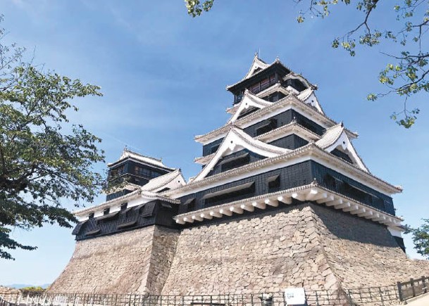 經歷5年修復，熊本城天守閣剛於上月底再次開放給遊客參觀。