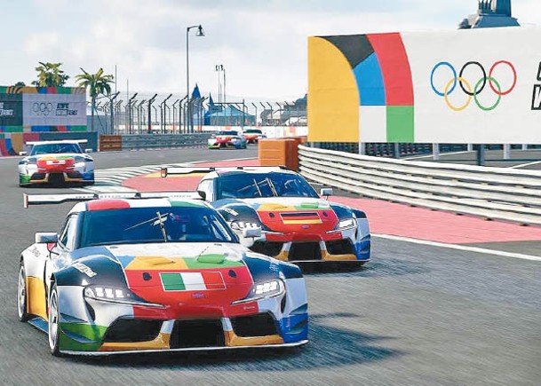 OVS電競賽車比賽以《Gran Turismo Sport》遊戲進行，鬥3條賽道並設排位賽及正賽。