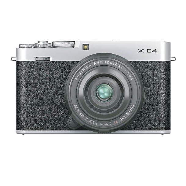 X-E4靈感源自菲林相機，頂蓋由經過拋光的鎂合金製成。<br>售價：$6,680（淨機身）（b）