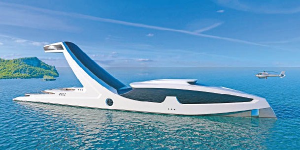「Shaddai」是設計師Gabriele Teruzzi的代表作，獨特的船身外形令人一見難忘。